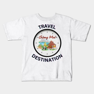 Travel to Chiang Mai Kids T-Shirt